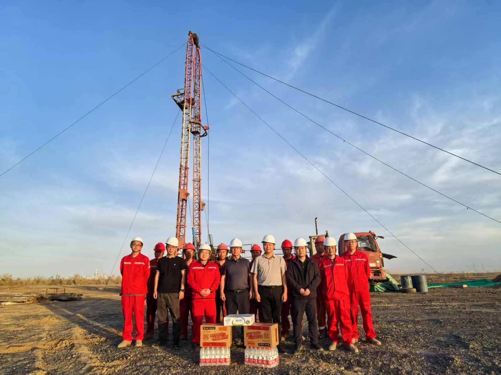 公司党委书记、董事长付星深入公司新疆项目检查指导工作